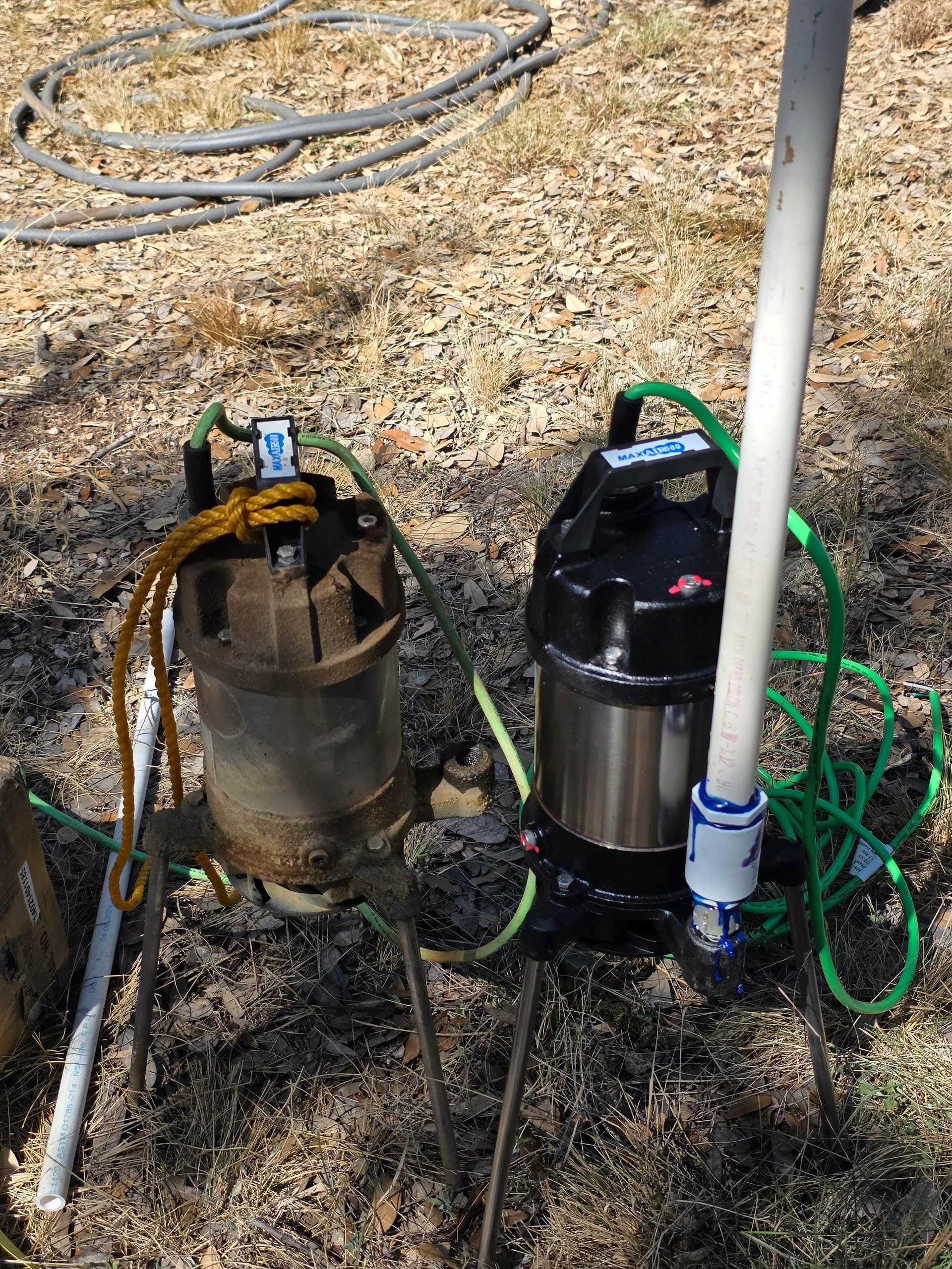 Submersible pumps and system components